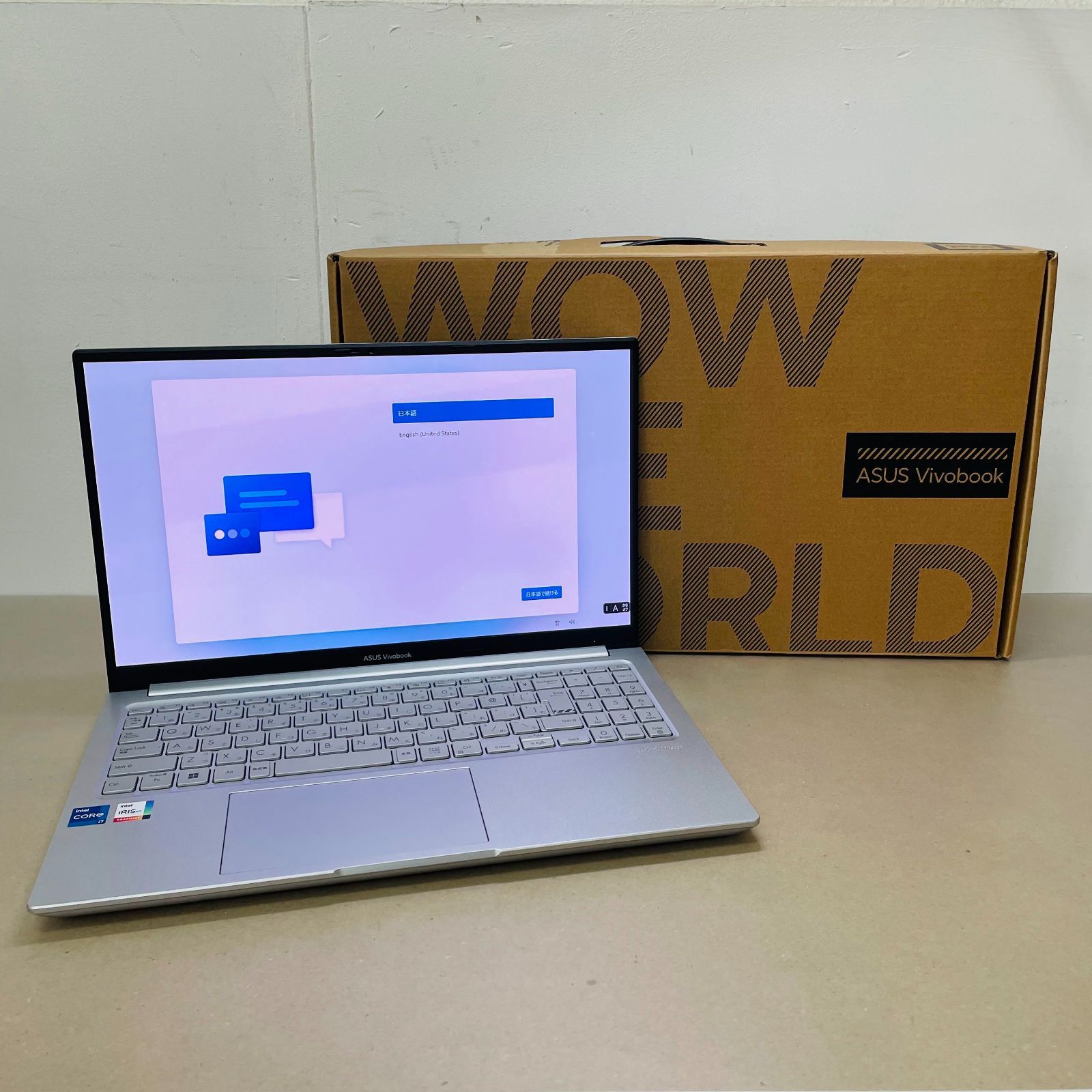 ジャンク ASUS Vivobook X1503Z Core i7-12700H ASUS Vivobook 15X OLED X1503ZA Core i7 12700H/16GBメモリ