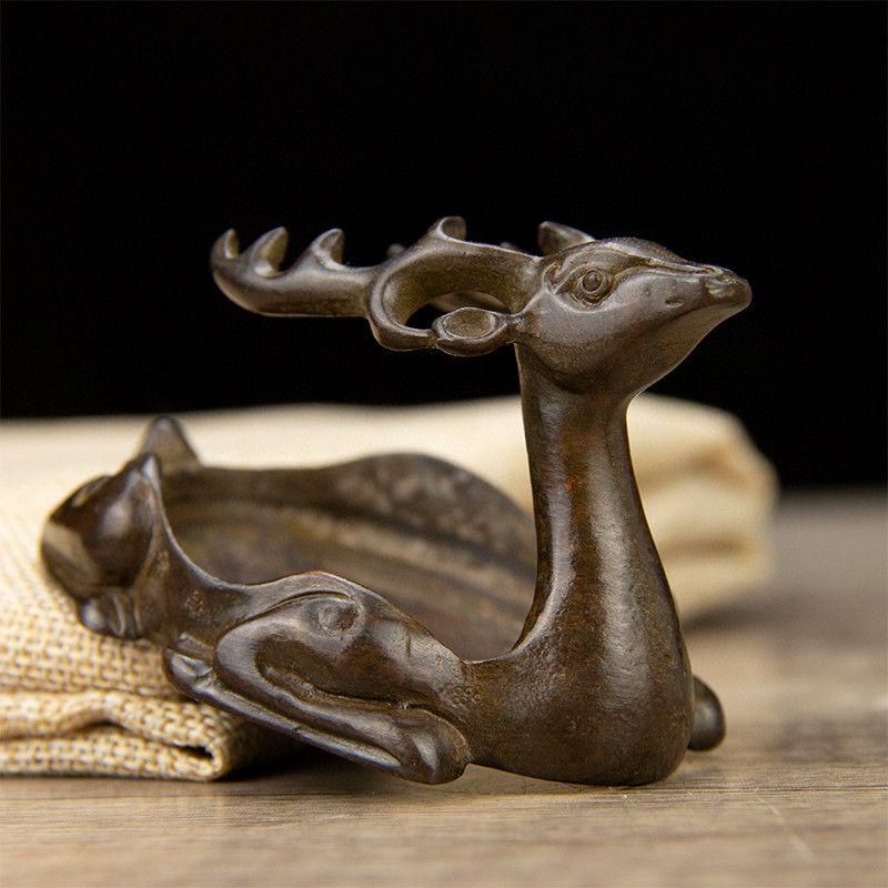 銅製 鹿筆洗 筆棚 灰皿 文房四宝 装飾品 工芸品 置物 銅製 鹿筆洗 筆棚 灰皿 文房四宝 装飾品 工芸品 置物 - メルカリ