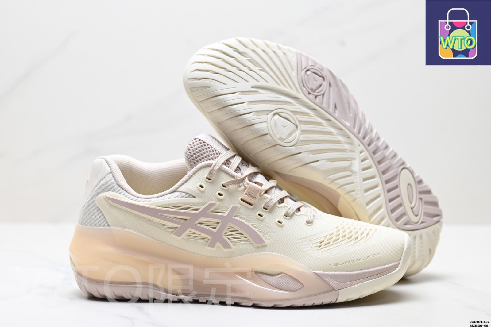 【新品未使用】ASICS テニスシューズ gel Resolution 26.0 未来の東京”からインスピレーションを受けたテニスシューズ