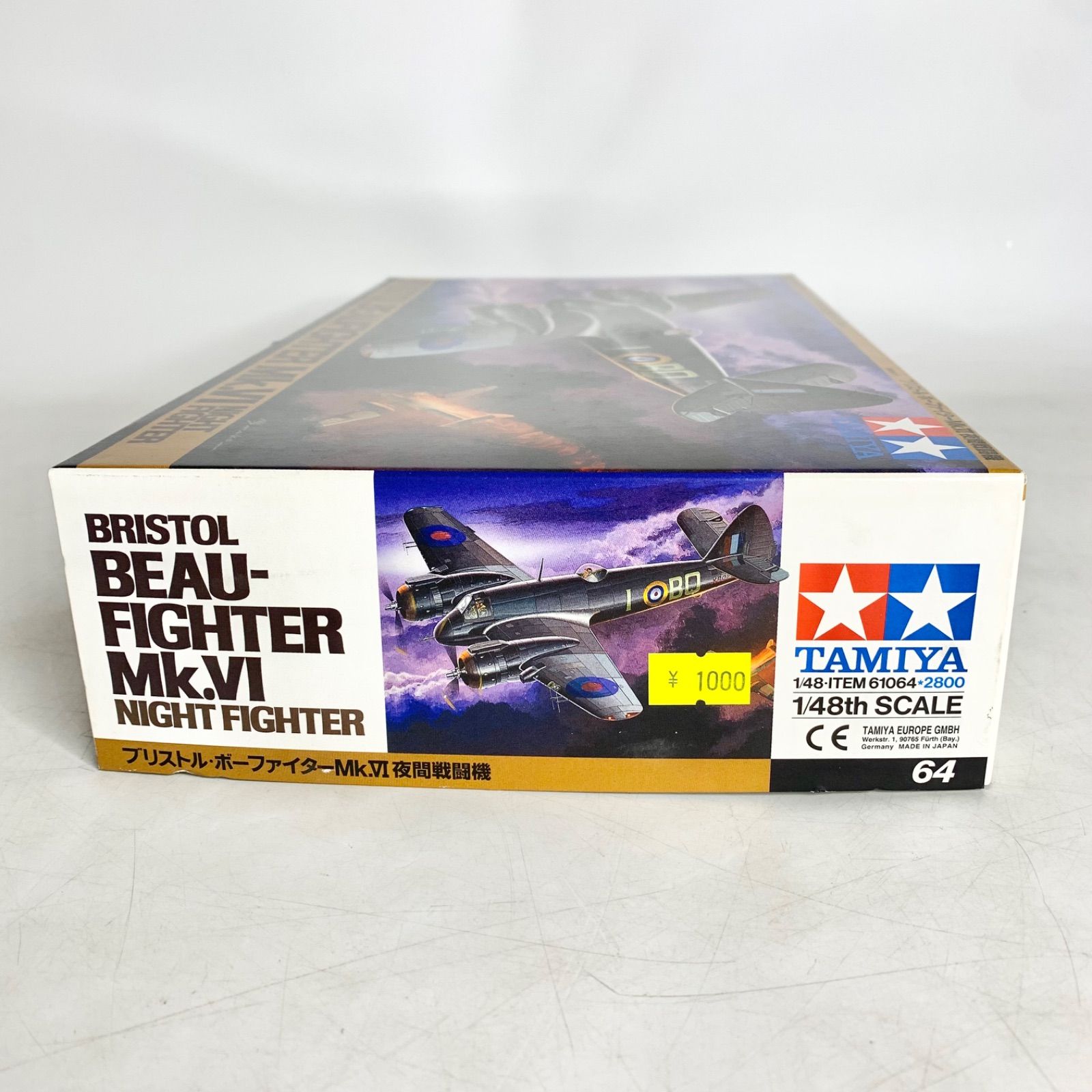 未組立 タミヤ 1/48 ブリストル・ボーファイター Mk.Ⅵ 夜間戦闘
