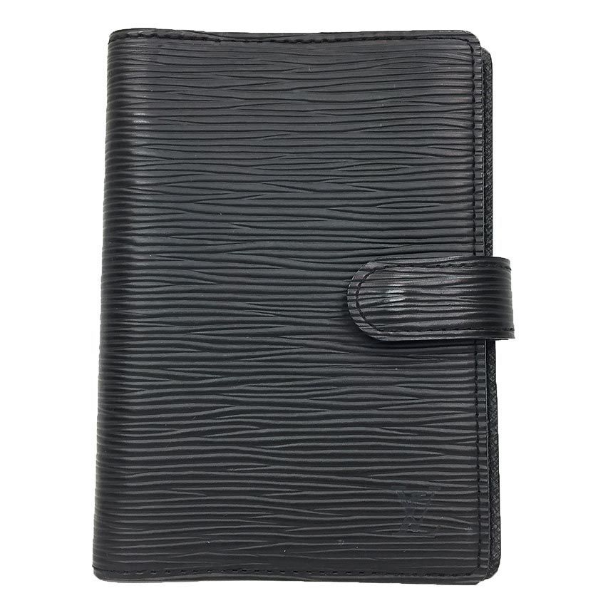LOUIS VUITTON ルイヴィトン エピ アジェンダPM 手帳カバー ノワール ブラック 黒 aq11673