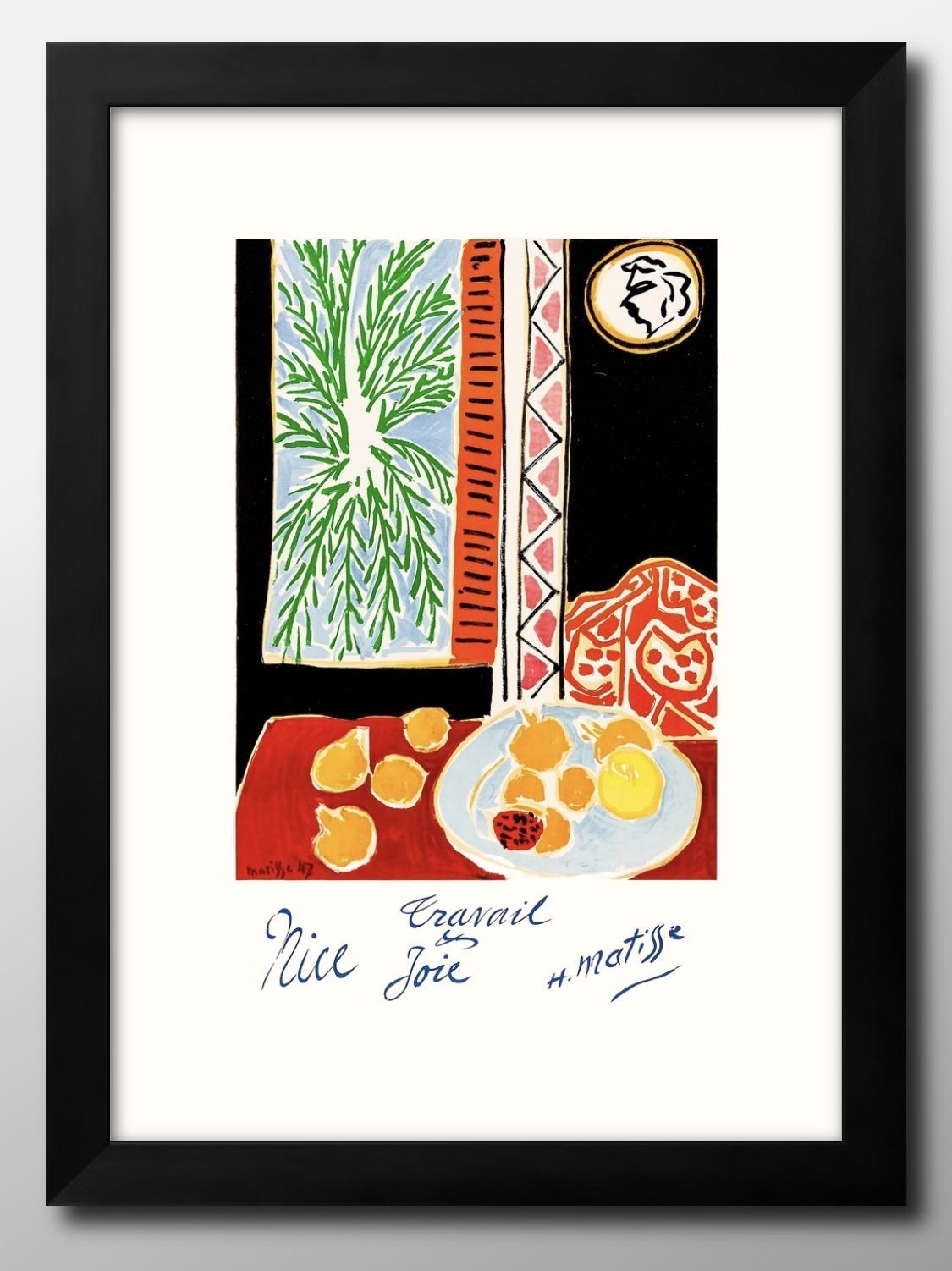 12677アンリ マティス マチス A3 サイズ ポスター アート おしゃれ