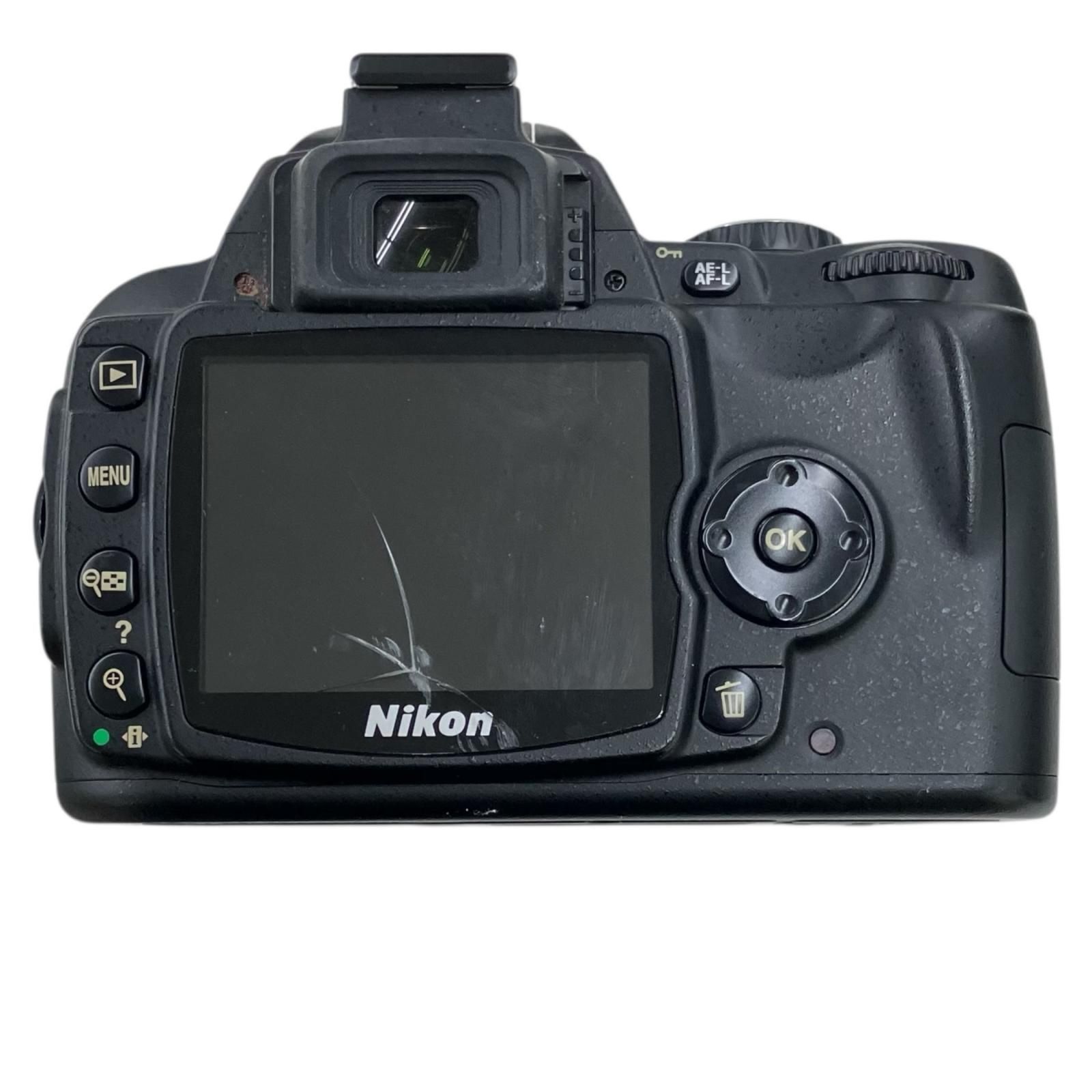 186000 ジャンク品 Nikon ニコン デジタル一眼レフ D40x ブラック