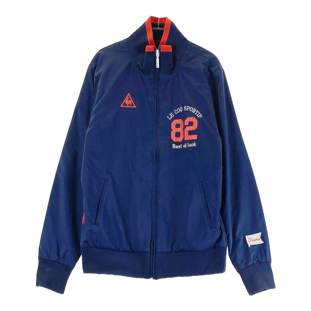 ゴルフ le coq sportif FRANCE ゴルフジャケット Lサイズ ネイビー