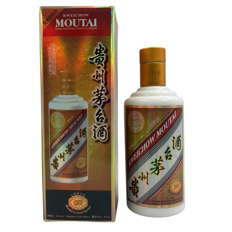貴州茅台酒 マオタイ酒 天女ラベル ゴールドラベル 375ml 53% 【公式通販】