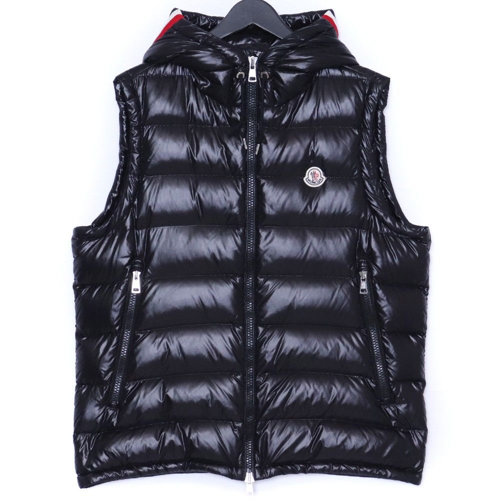 MONCLER★モンクレール★LANOUX★ブラック★ダウンベスト★0★正規品 MONCLER☆モンクレール☆LANOUX☆ブラック☆ダウンベスト☆0