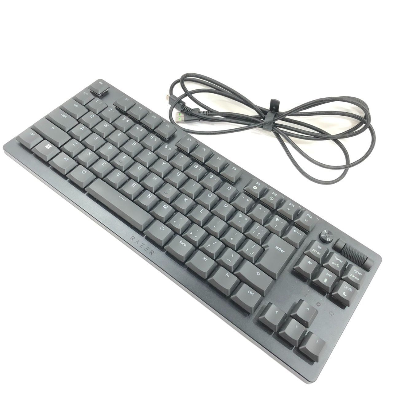 !! Razer レイザー DeathStalker V2 Pro Tenkeyless ブラック RZ03-0437 テンキーレス ゲーミングキーボード リニアオプティカルスイッチ 無線キーボード ワイヤレス Bluetooth 対応 動作 済み