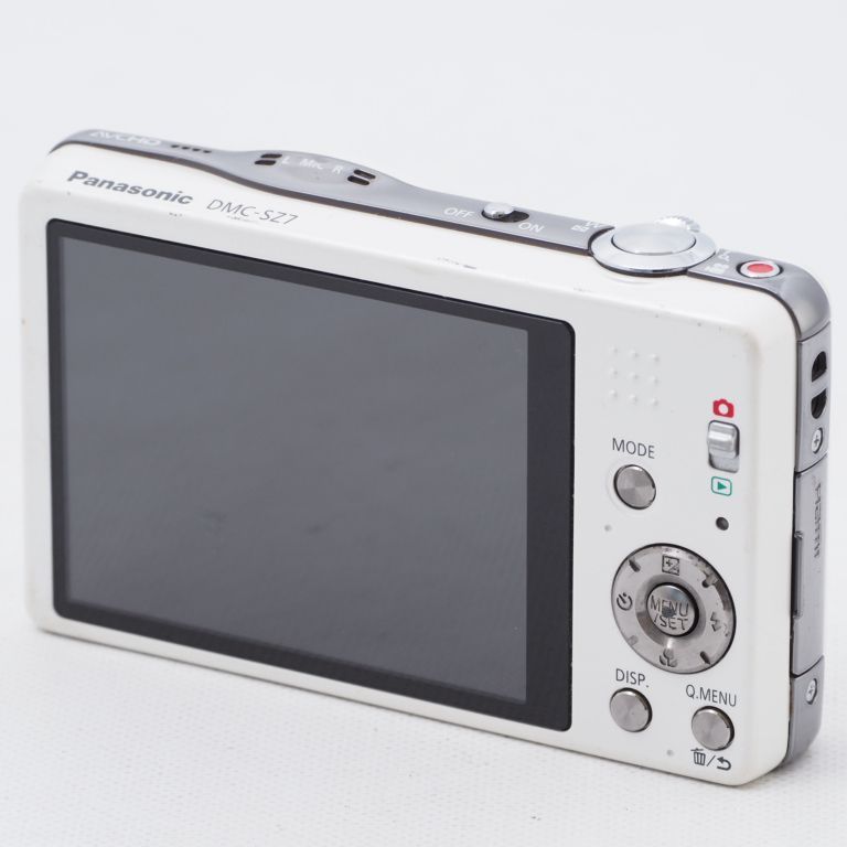 【動作確認済】Panasonic LUMIX DMC-SZ7 ホワイト 美品 Amazon | パナソニック デジタルカメラ ルミックスSZ7 光学10倍