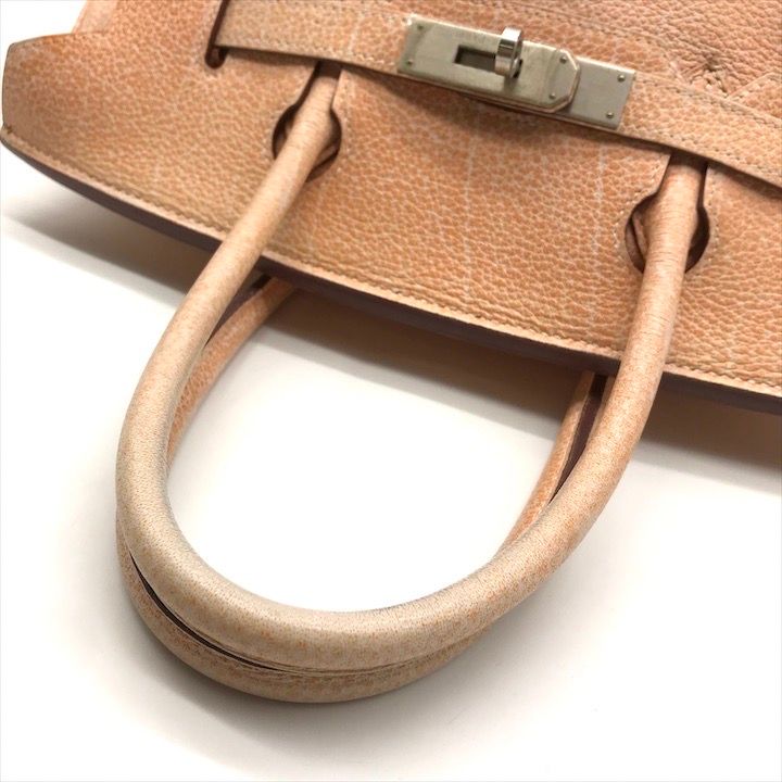 良品 HERMES エルメス バーキン30 ブッフル オレンジ