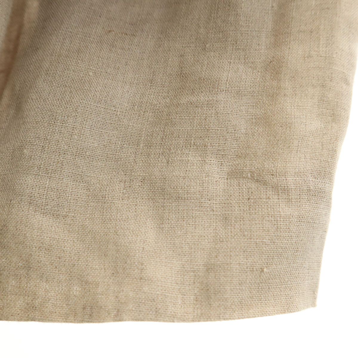 FOXEY フォクシー 日本製 リネンブレンド ノースリーブ ニット切替  