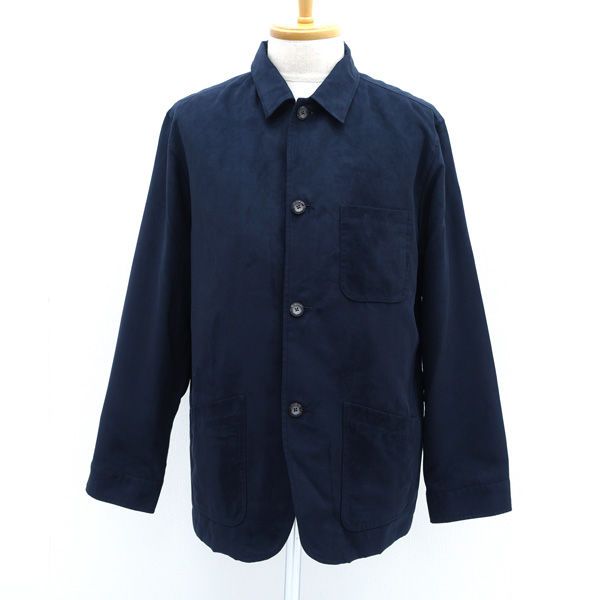 Crocodile / クロコダイル カバーオール ジャケット/微起毛/ネイビー/サイズLL 1604-45405 【メンズ/MEN/男性/ボーイズ/紳士】 メンズファッション【中古】 