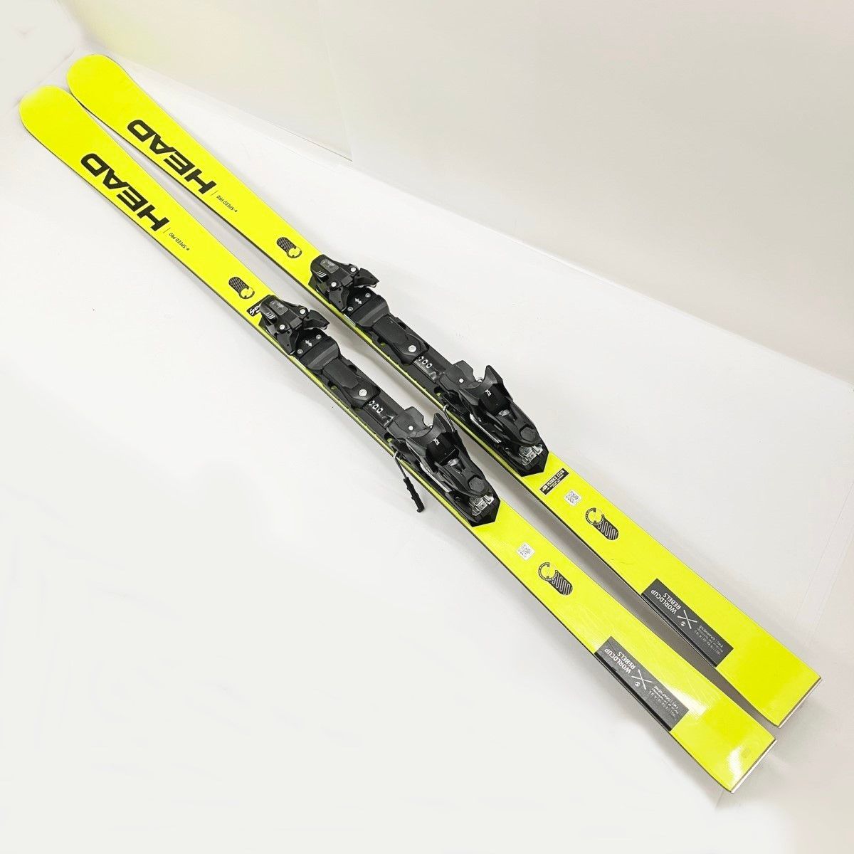 〇〇HEAD ヘッド メンズ WORLDCUP REBELS e-SPEED PRO 180cm イエロー スキー板