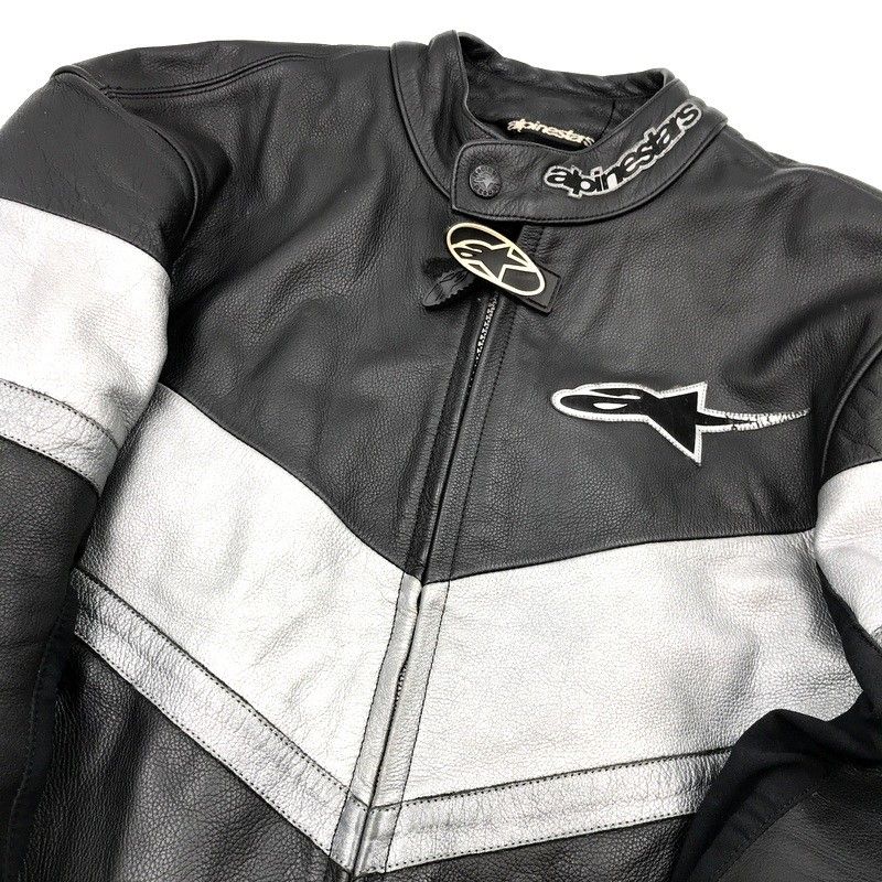 alpinestars アルパインスターズ レザーライダースジャケット ブラック