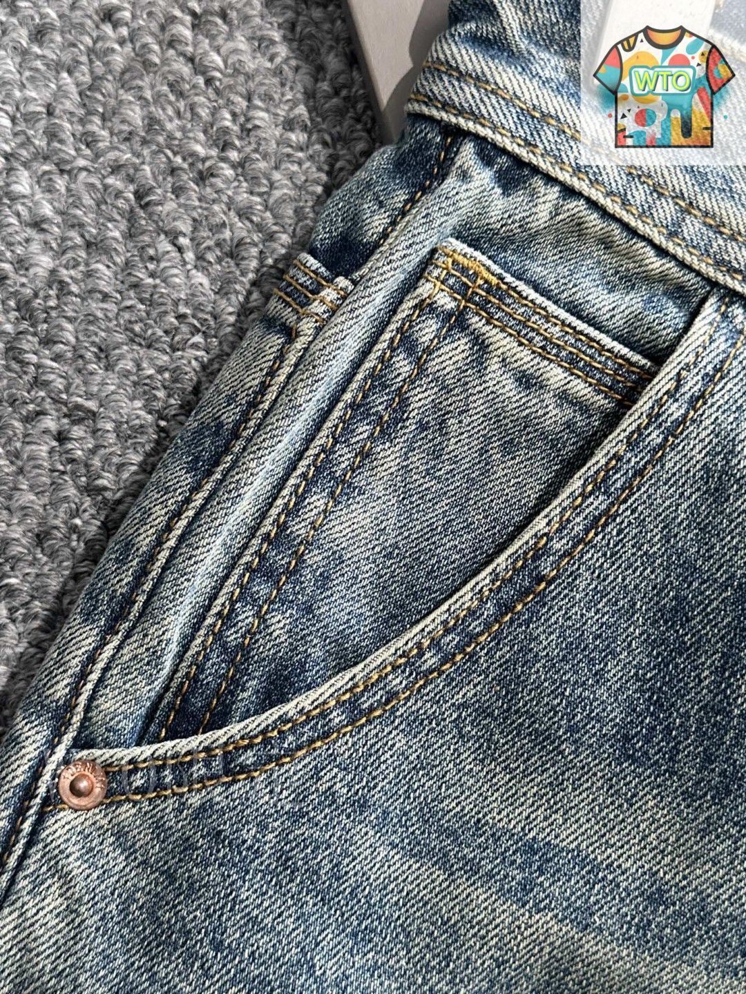 今日WTO】Fendi 2025SS デニムショートパンツ-YM72 - メルカリ