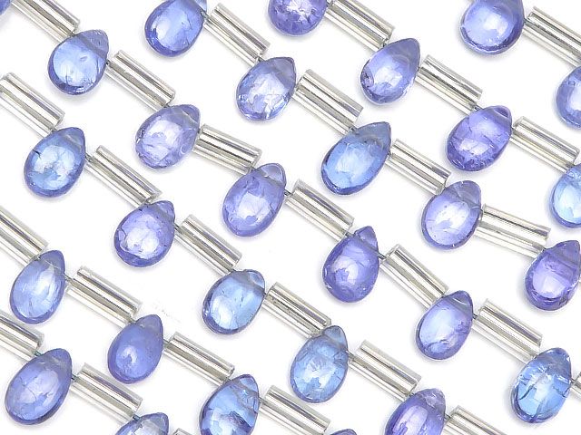 タンザナイト ペアシェイプ 4～6mm【1連販売】 / 9-9 TZ4PS