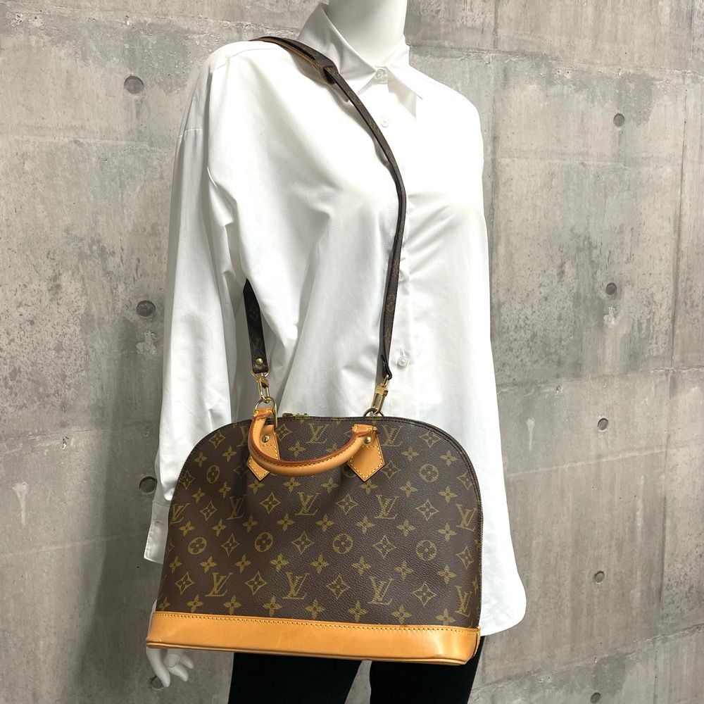 ルイヴィトン 2WAY レディース モノグラム アルマPM Alma 肩掛け