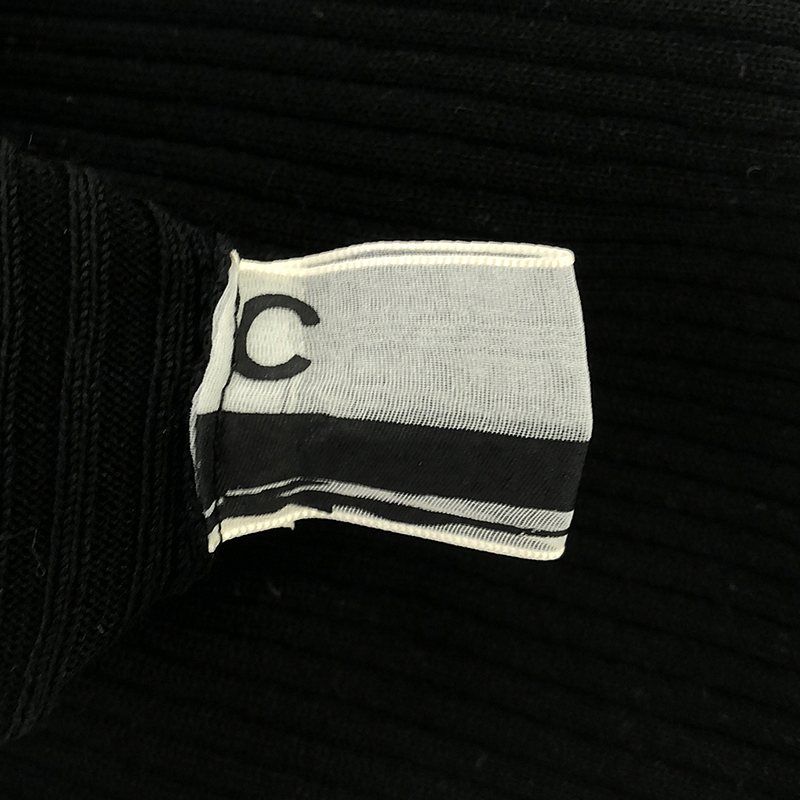 【未使用品】カオス　16G インプレリブニットタンクトップ　ブラック Chaos(カオス)｜16Gインプレリブニットタンクトップ/ブラック の