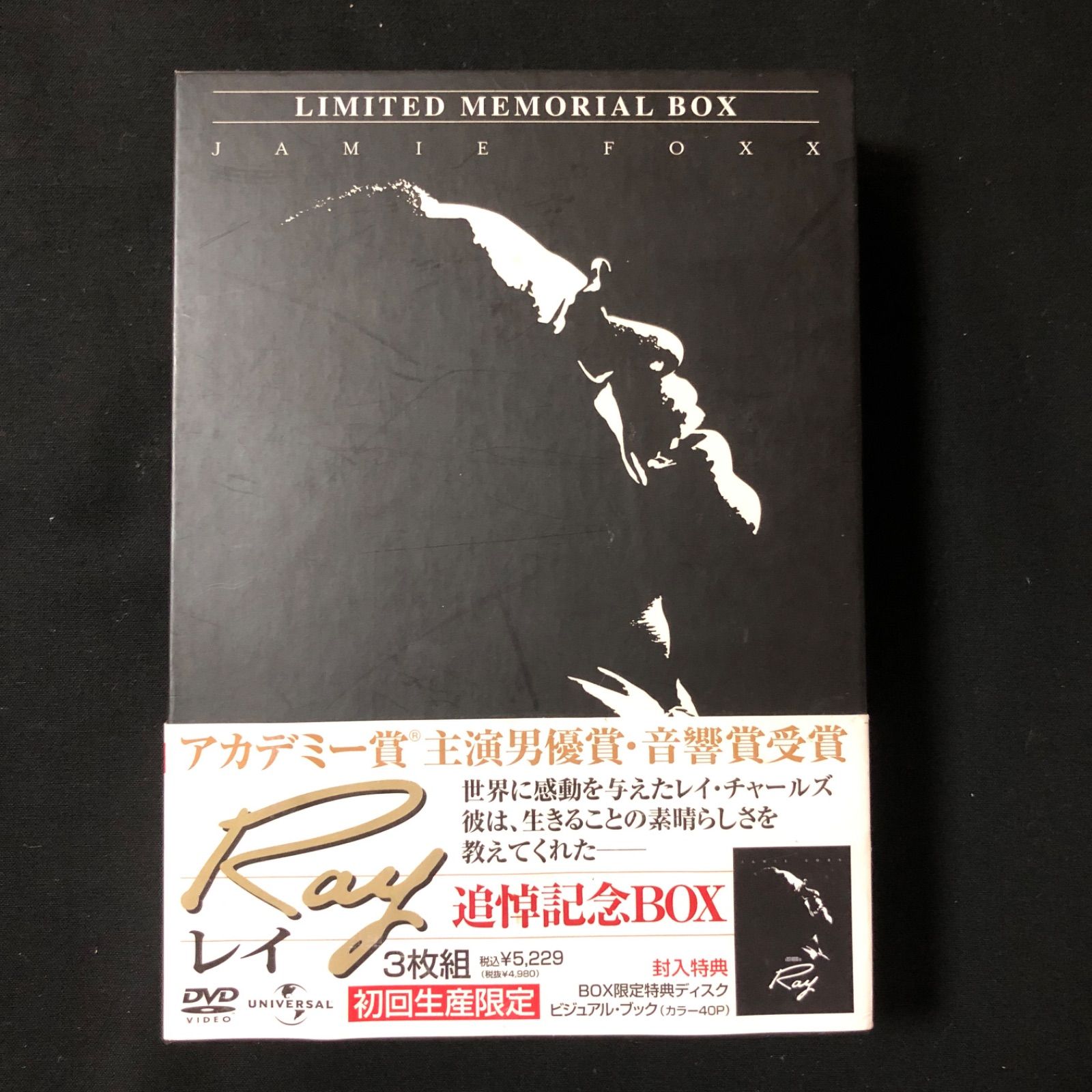 Ray レイ 追悼記念BOX('04米)〈初回生産限定・3枚組〉 - 洋画・外国映画