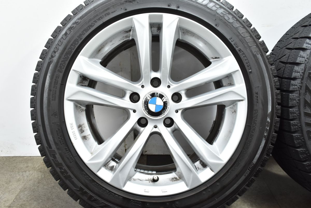 バリ溝 MAK 17in 8J 30 PCD120 ブリヂストン ブリザック RFT 225|55R17 BMW F34 3シリーズ F10 F11 5シリーズ スタッドレス TRITUETUBI_COM