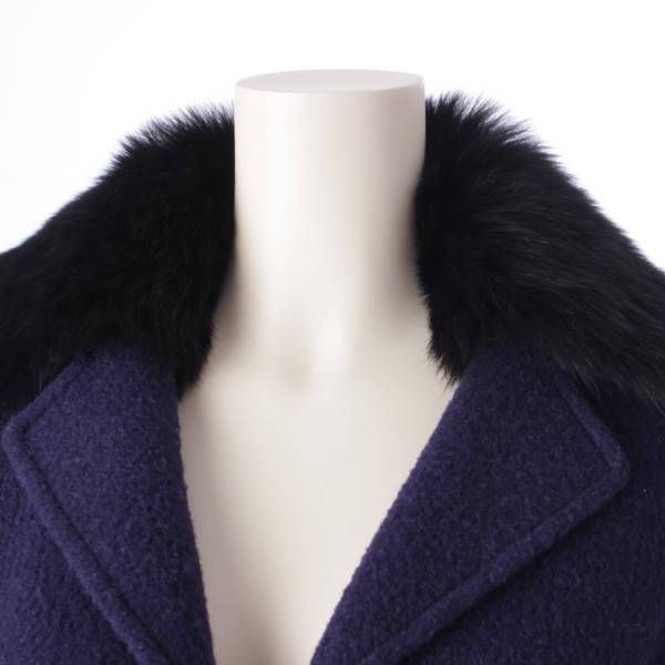 CELINE】【フォックスファー】【フランス製】【アウター】セリーヌ『ウールロングコート size36』2 8316/1541 レディース  1週間保証【中古】(7190326580010): レディースファッション | 高山質店 公式オンラインショップ