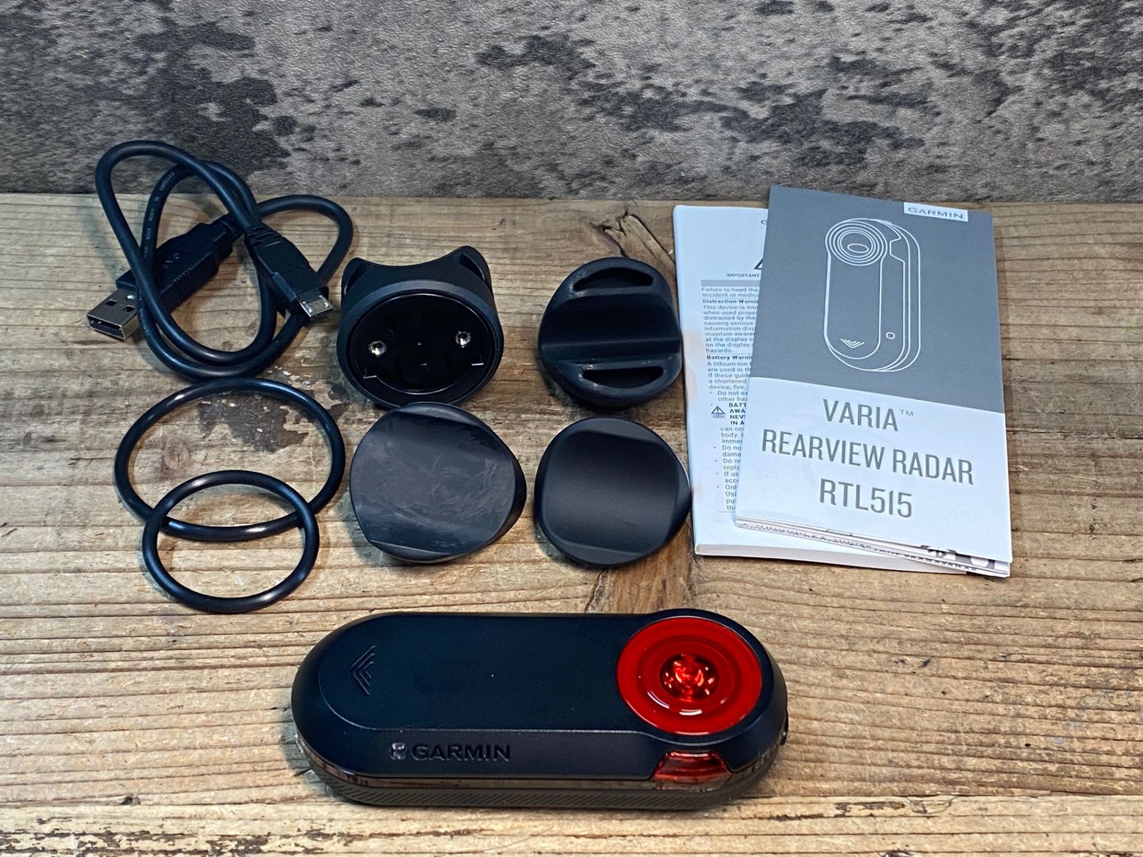 JK692 ガーミン GARMIN VARIA RTL515 リアライト 点灯 済