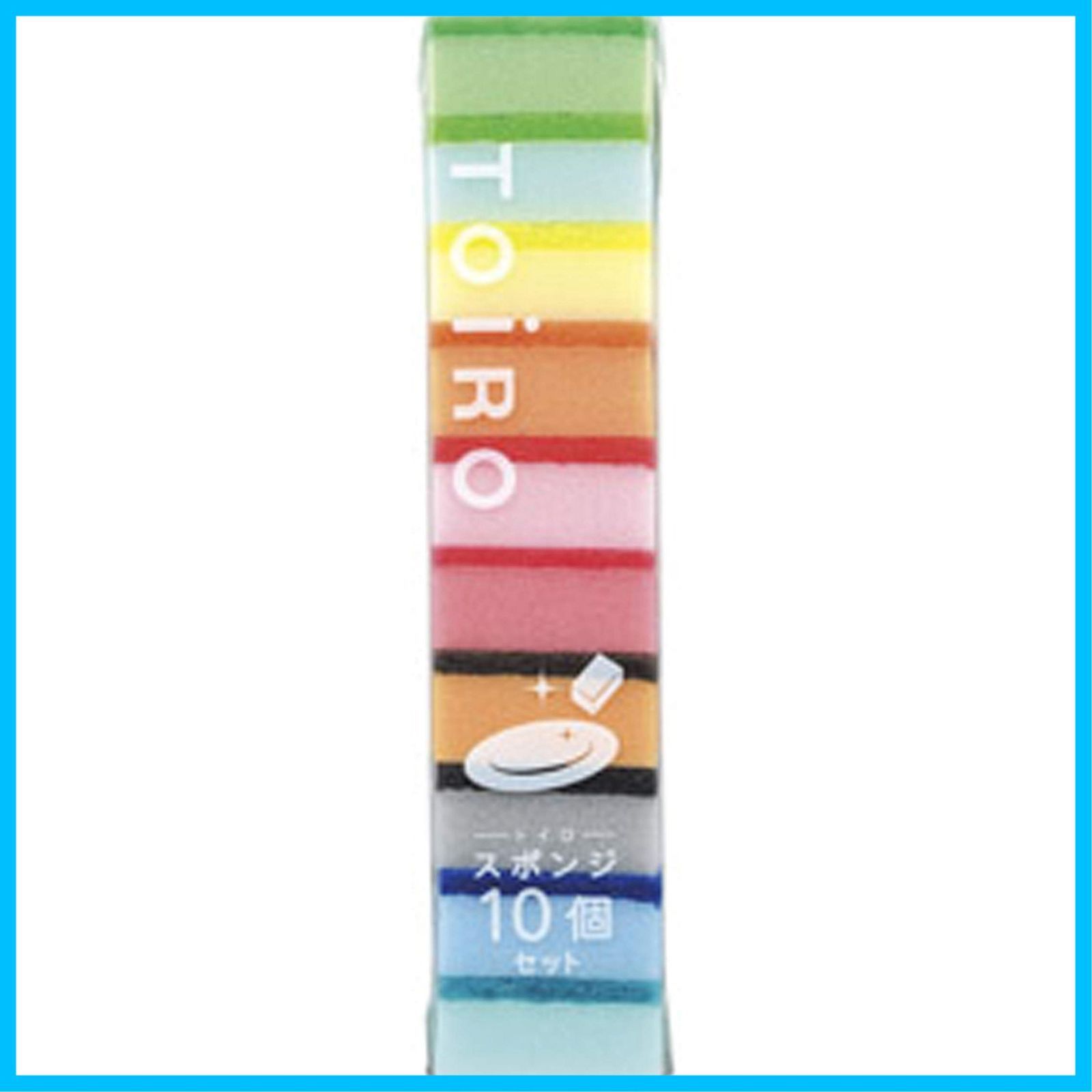 サイズ ミニ セット 6 5 4 3 cm カラフル かわいい キッチンスポンジ 31728 Standard ベーシック Basic