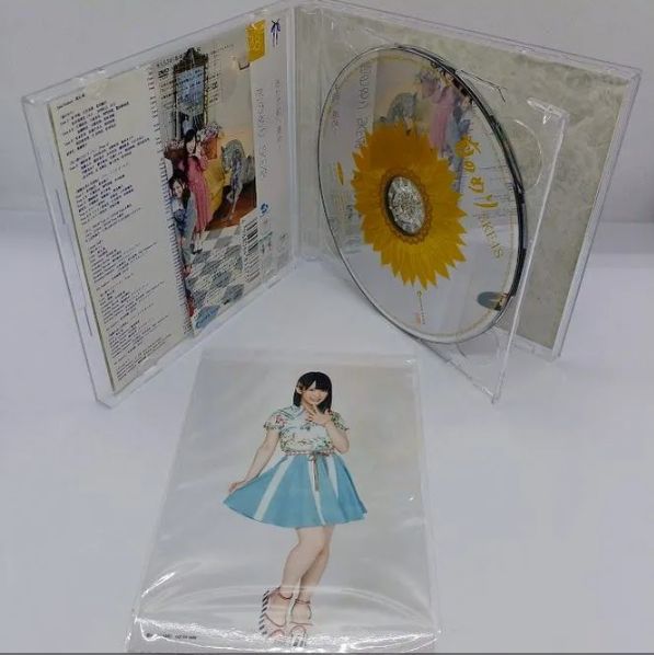 SKE48　中古CD4枚セット　①不器用太陽　生写真入り　渡辺 美優紀　②アイシテラブル！木本 花音　③前のめり 松村香織　④チョコの奴隷