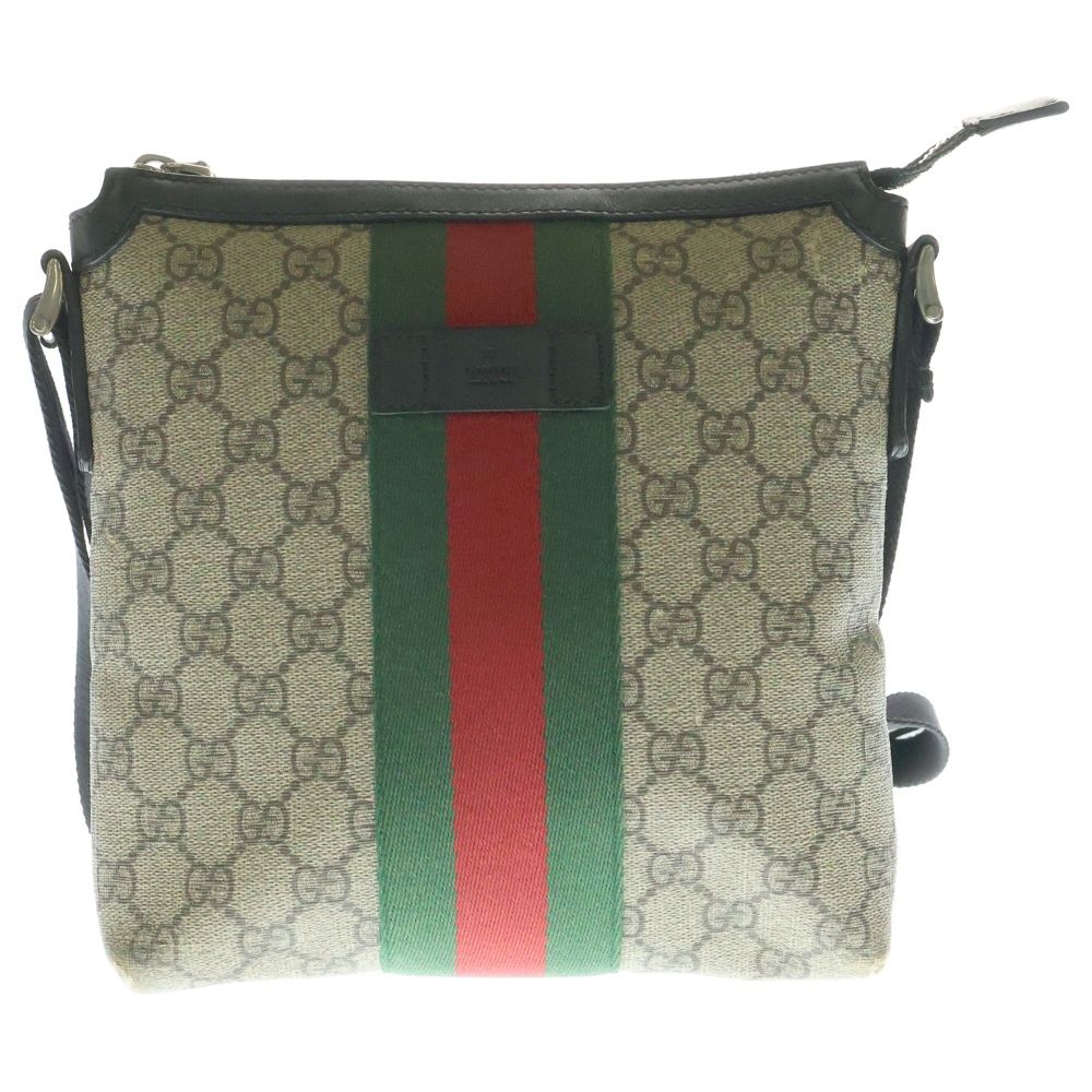 GUCCI (グッチ) GGスプリーム ショルダーバッグ メッセンジャーバッグ  
