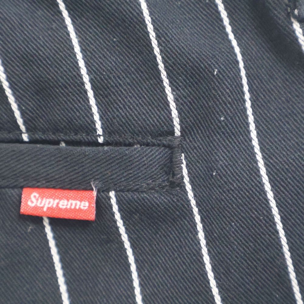 SUPREME (シュプリーム) 21SS Work Pant ストライプ総柄 ノータック