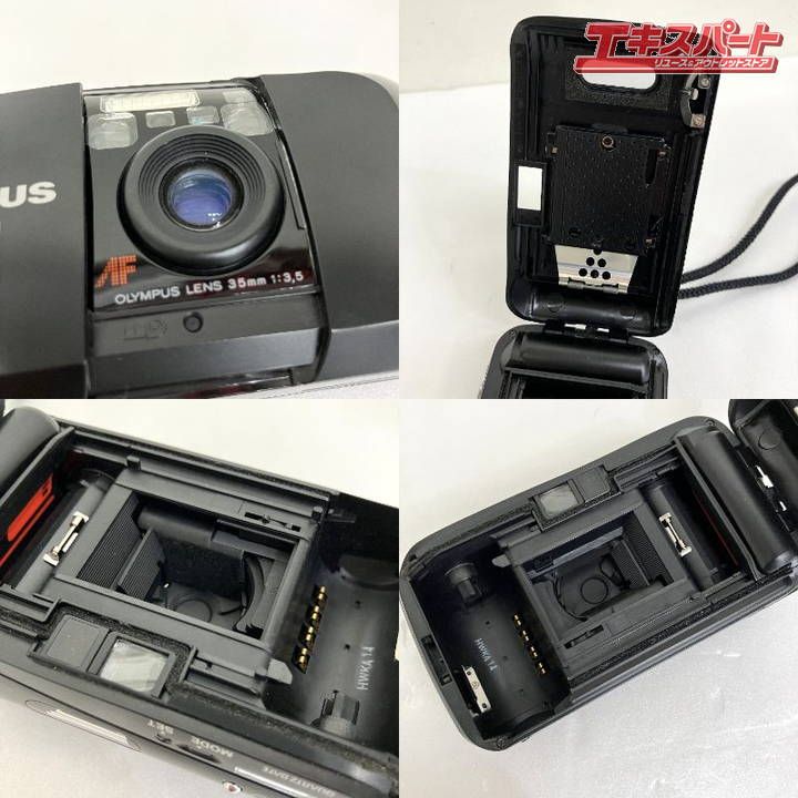 オリンパス OLYMPUS μ ミュー mju 初代 フィルムカメラ ブラック 本体