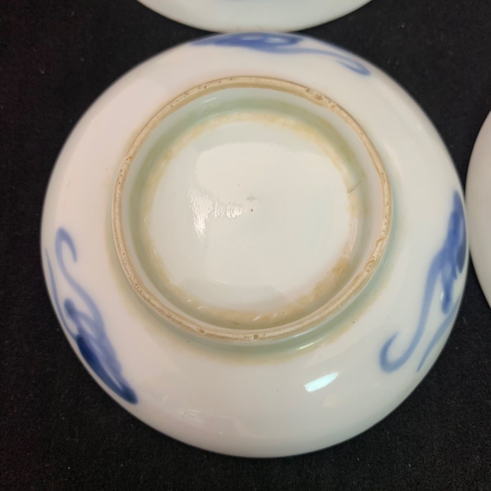 中国古美術　大明　龍紋　皿 中国古美術 大明 龍紋 皿
