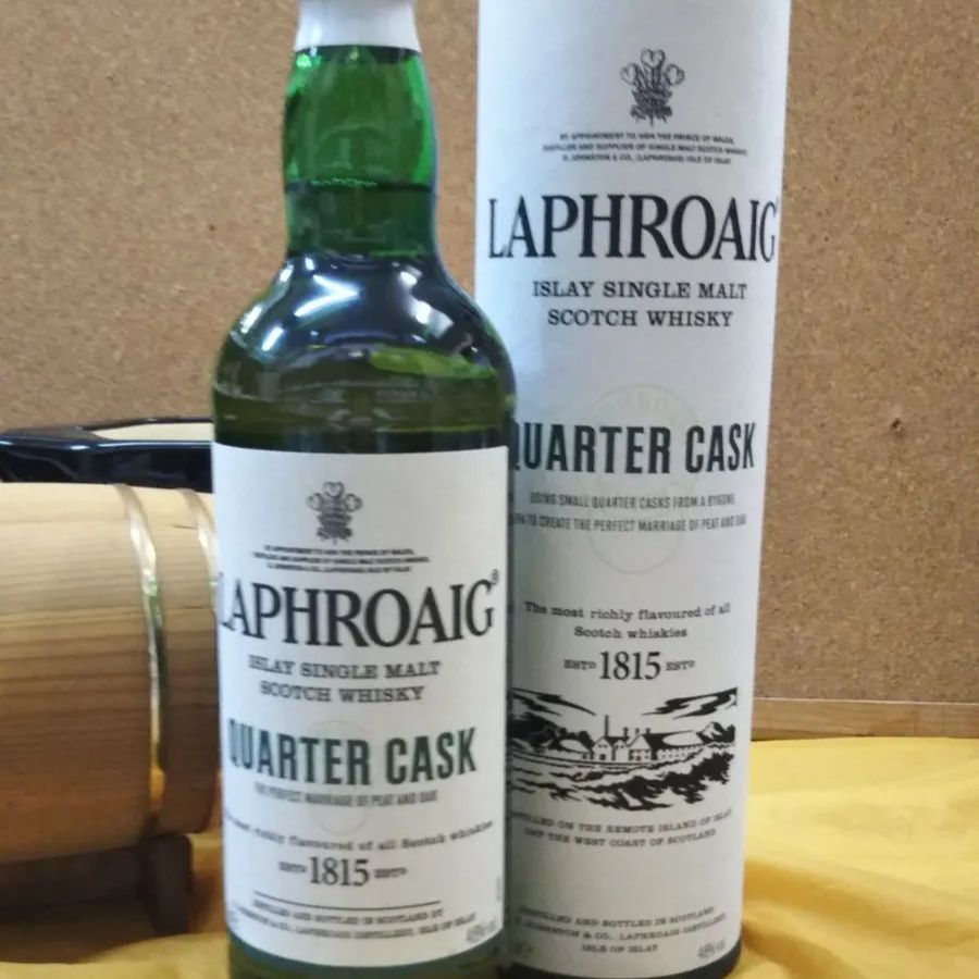 ラフロイグ クオーターカスク 700ml 48度 箱付 - メルカリ