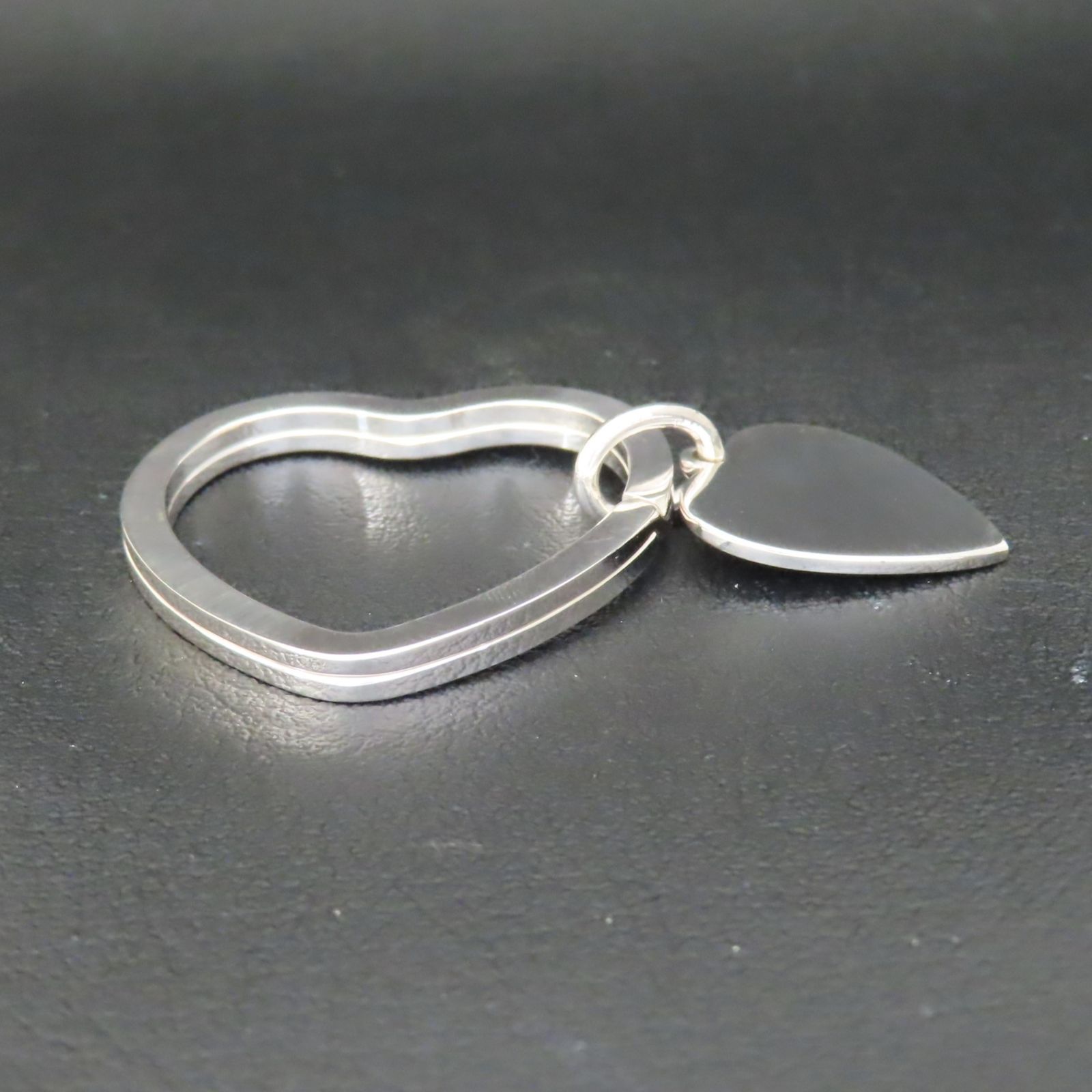 新品同様 美品 TIFFANY&Co. ティファニー ハート キーリング  