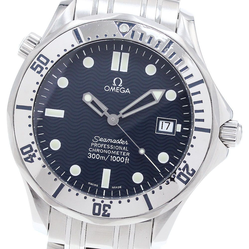 オメガ OMEGA 2531.80 シーマスター300 デイト 自動巻き メンズ OMEGA オメガ シーマスター 300m 2531.80 ステンレス 男性用