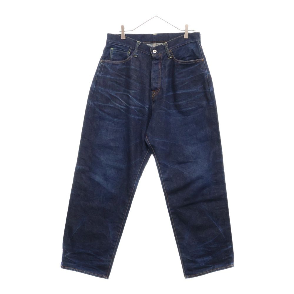 SEQUEL (シークエル) 24AW ×FRAGMENT 生立体DENIM PANTS 立方体デニム