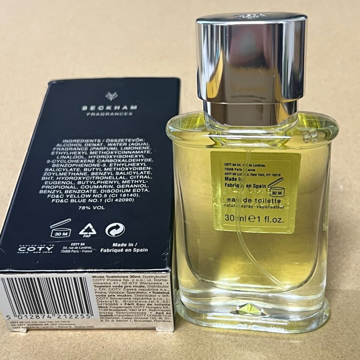 最終値下げ❗️未開封❗️ベッカム インテンスインスティンクト  30ml 未開封✨ベッカム インテンスインスティンクト 30ml