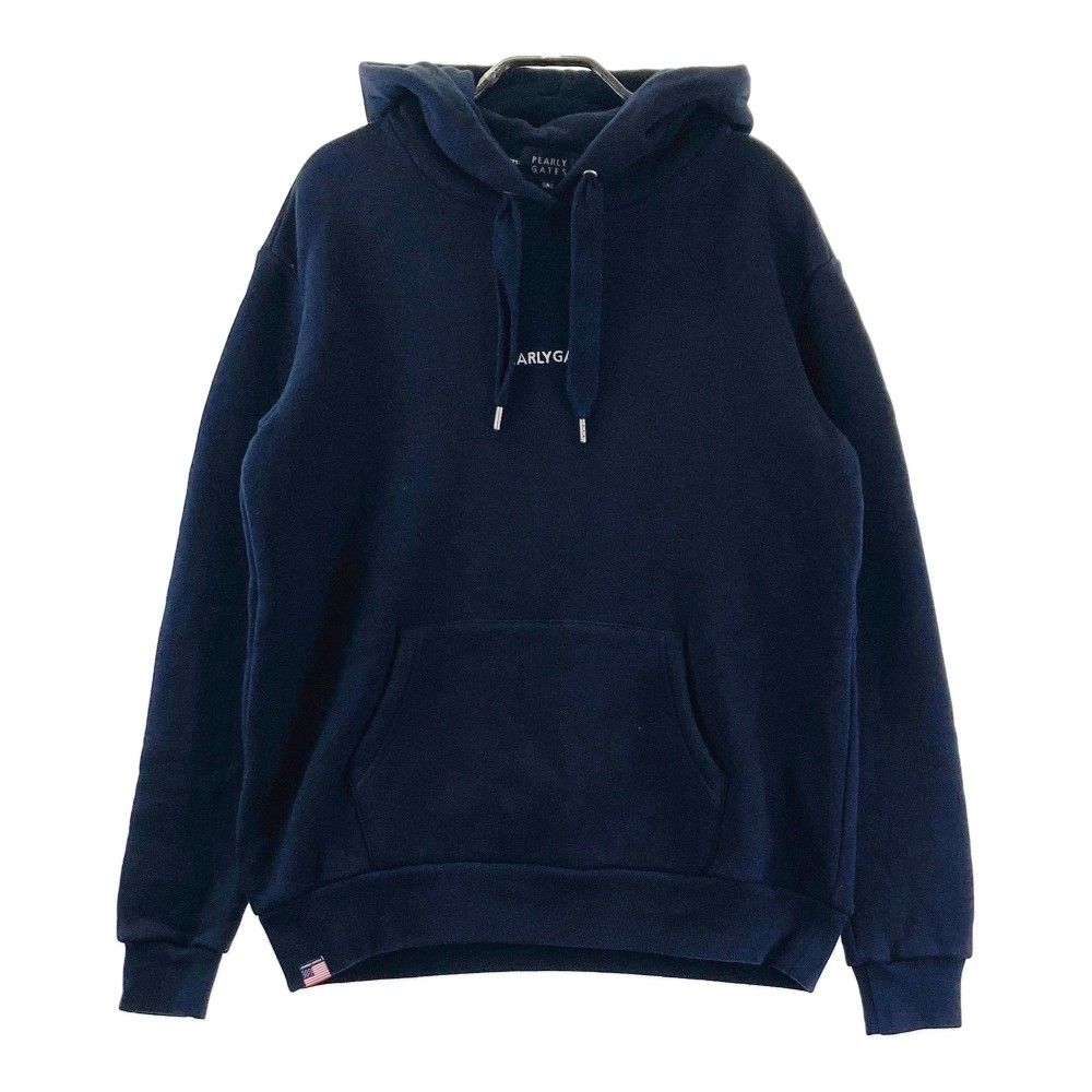 サイズ：2 PEARLY GATES パーリーゲイツ パーカー ネイビー系