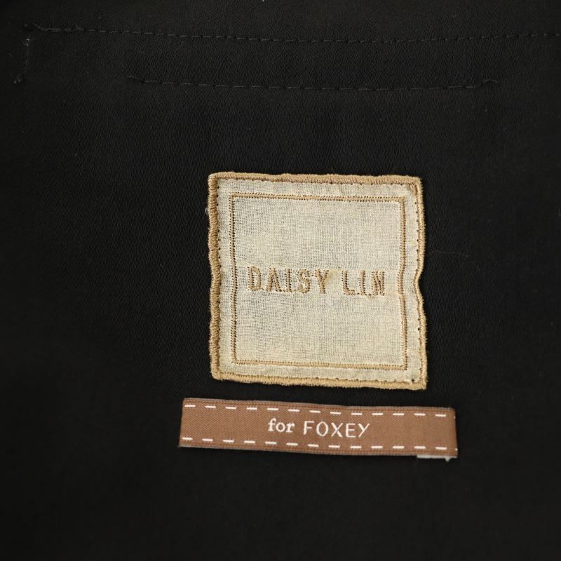 デイジーリン　フォクシー　シャラシャラパンツ　ガウチョパンツ　ワイド　黒　38 デイジーリンフォクシー DAISY LIN For FOXEY シャラシャラ