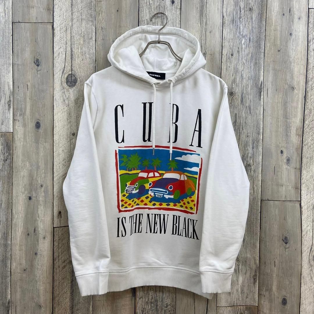 DIESEL ディーゼル CUBA プルオーバー スウェット パーカー S - メルカリ