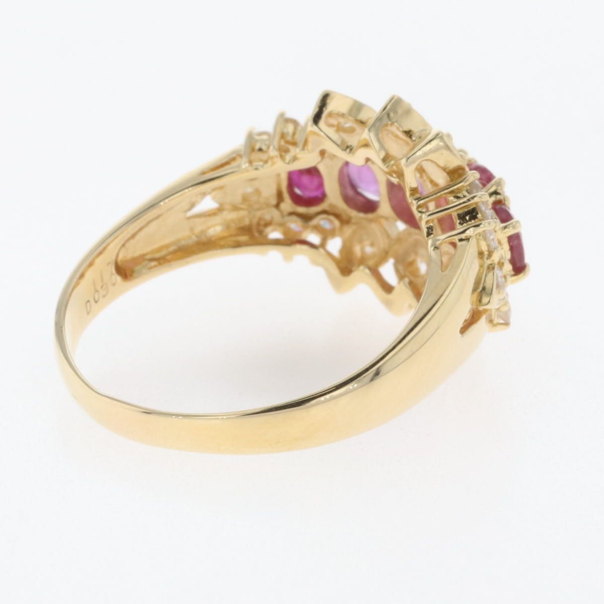 メレダイヤ デザインリング 10号 K18