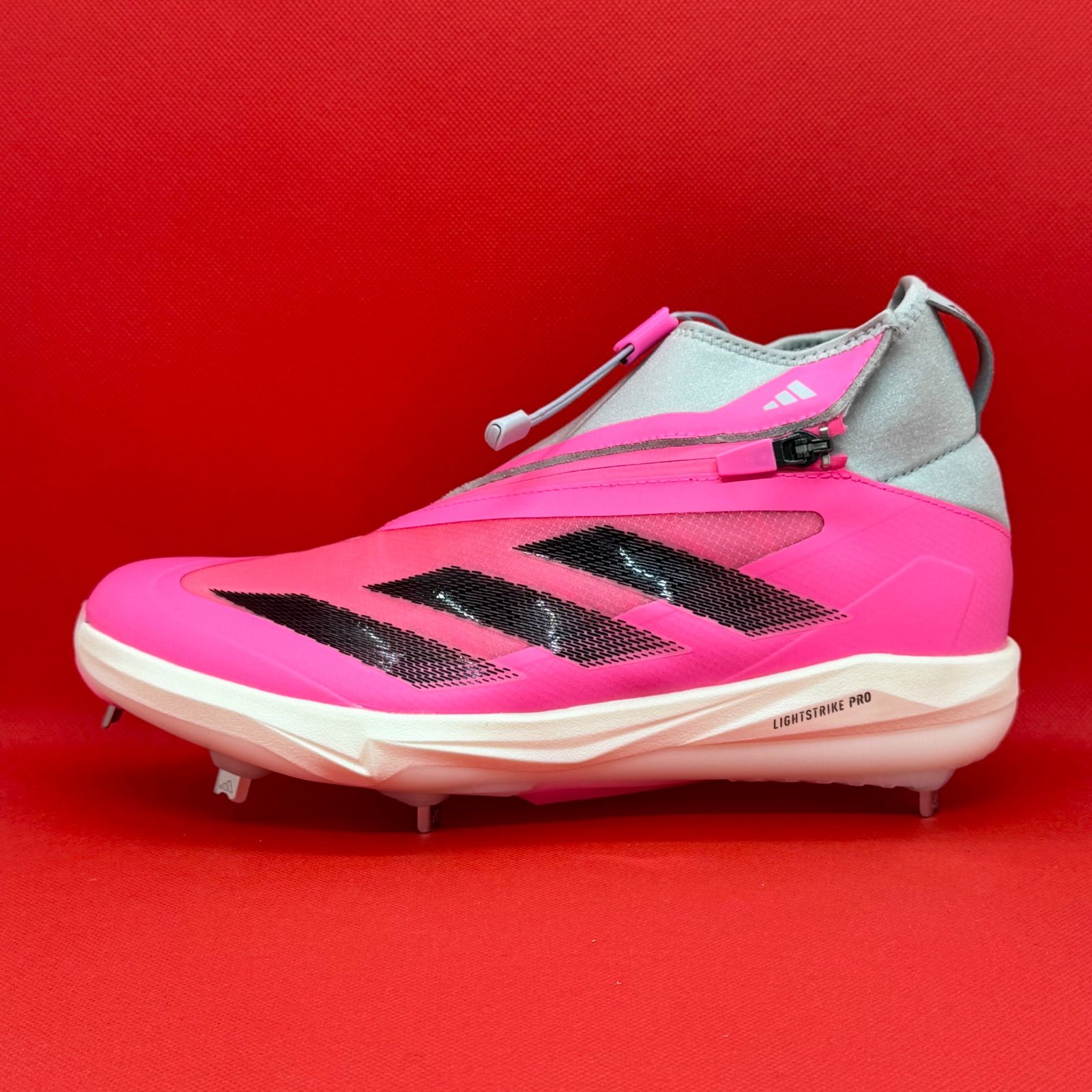 adidas ピンク スパイク AG r400