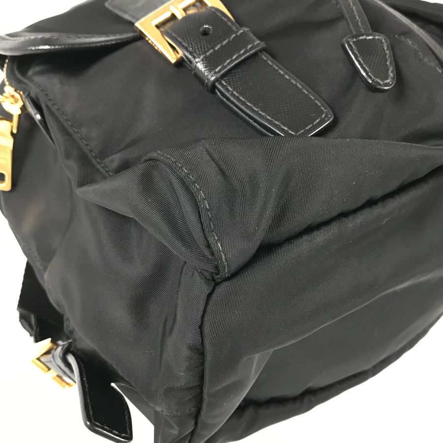 プラダ PRADA ナイロン リュック バックパック ssh【中古】