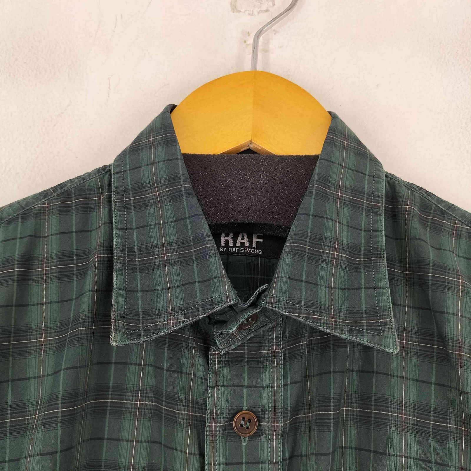 ラフシモンズ　チェックコート　46 ラフシモンズ チェックコート 46 （RAF SIMONS (ラフシモンズ