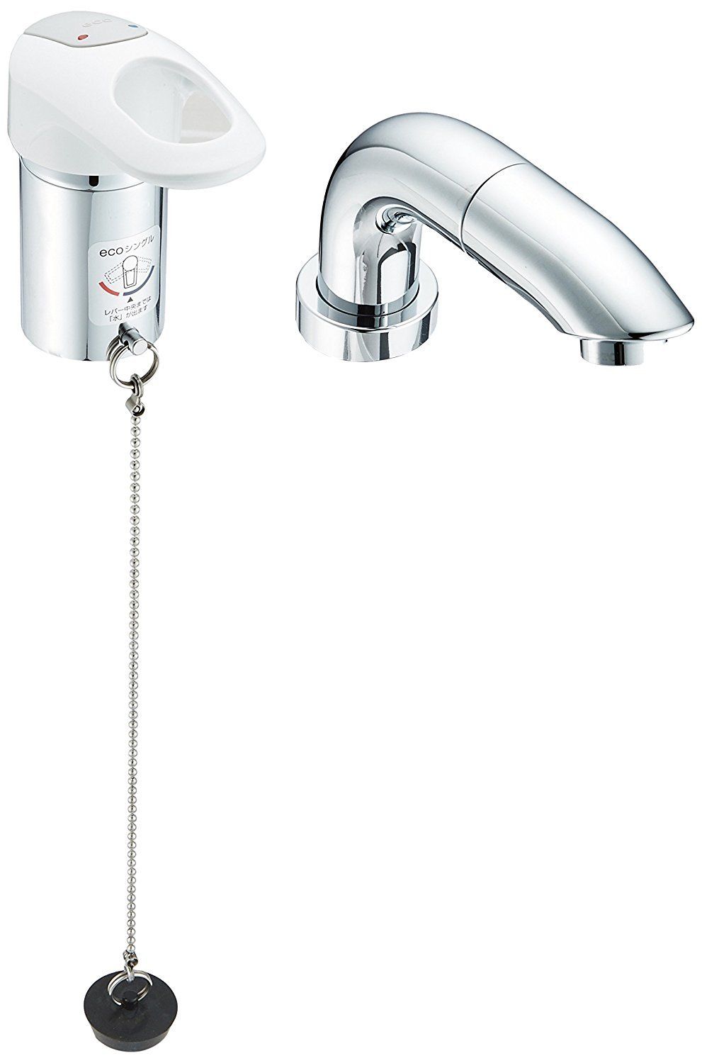 TOTO 洗面所用水栓 取替用 台付2穴 シングルレバー ハンドシャワー ソフトシャワー TL834EGR シルバー