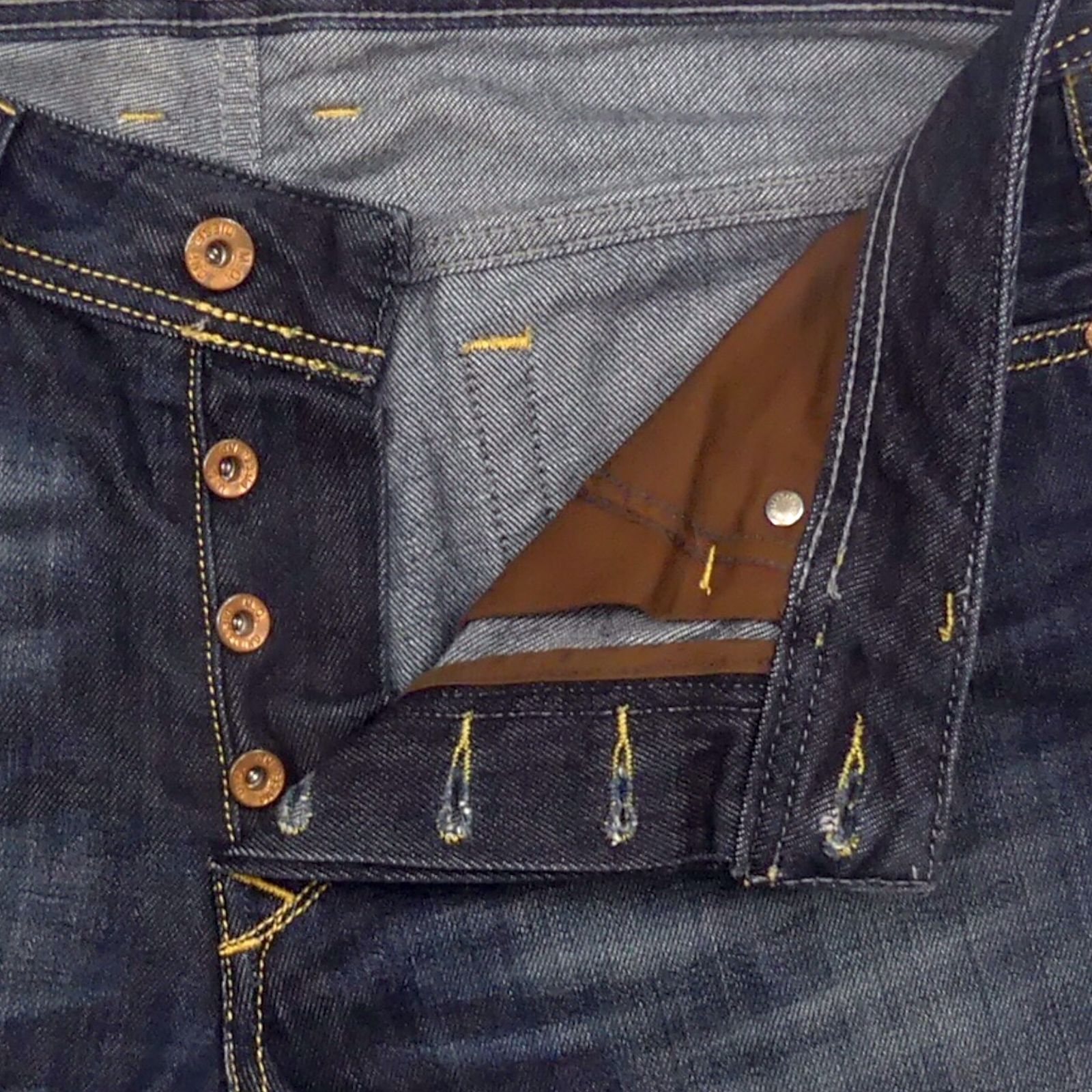 DIESEL ディーゼル VIKER デニムパンツ 30×32 インディゴ ボタンフライ 