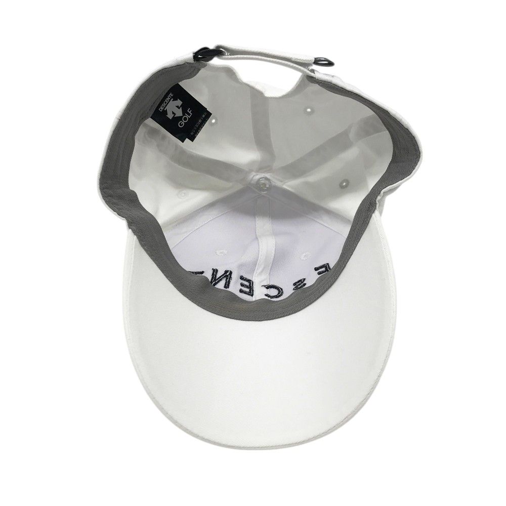 DESCENTE GOLF デサントゴルフ キャップ ホワイト系 57-59
