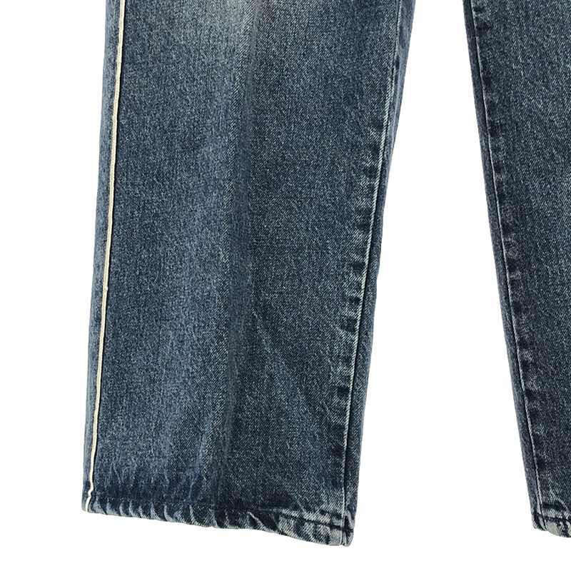 TANAKA / タナカ | THE SELVEDGE JEAN TROUSERS / ST-128 ドローストリング セルビッチ デニムパンツ | 27 | VINTAGE BLUE | メンズ TANAKA / タナカ | THE SELVEDGE JEAN TROUSERS / ST-128 ドロー