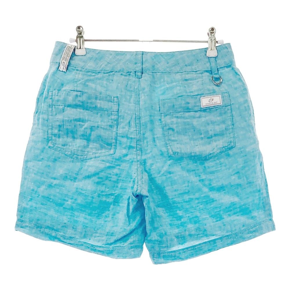 新品 ゾーイ ZOY ショートパンツ 88 HPT200 LLサイズ ゴルフ サイズ：36 ZOY ゾーイ リネン ショートパンツ ブルー系 [240101327384