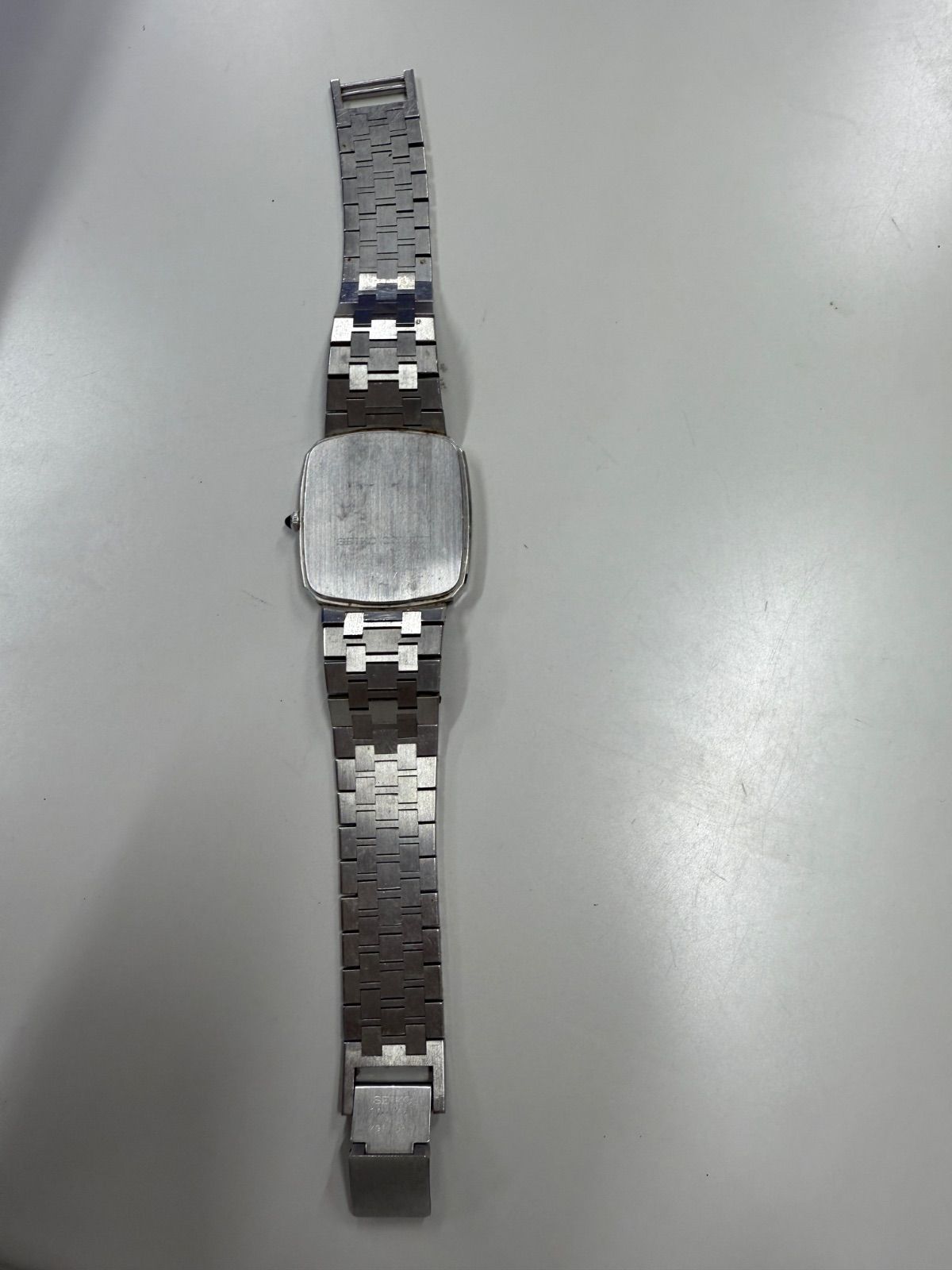 セイコー SEIKO CREDOR 5931-5120 SS製 3針 クォーツ メンズ腕時計