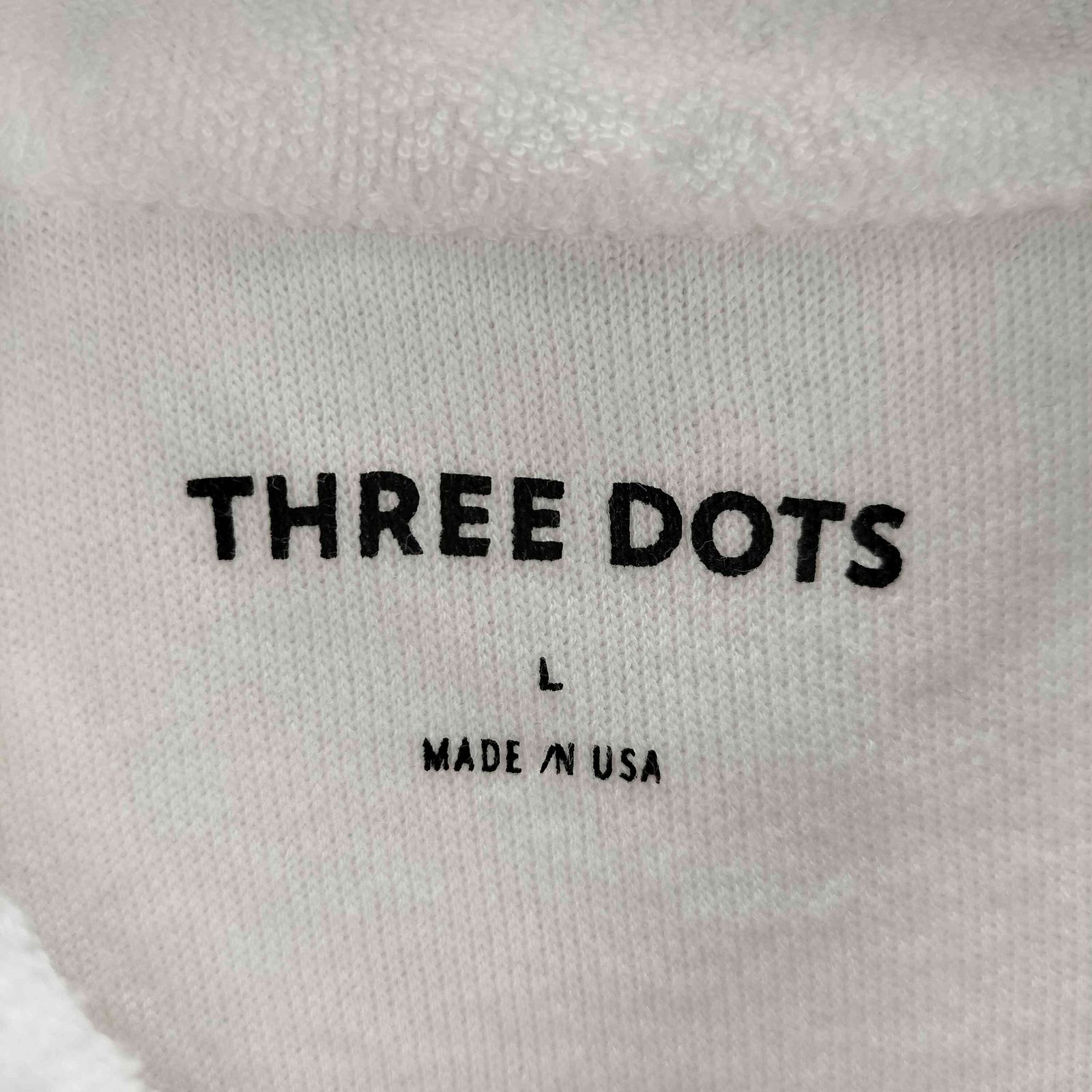 スリードッツ three dots パイル地ポロシャツ メンズ JPN：L - メルカリ